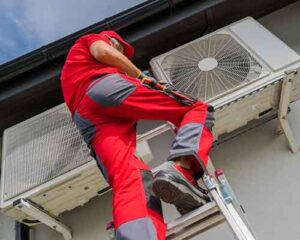 AC Mounting or installation, 1 to 2 ton.